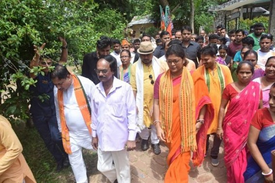 BJP kicks off â€˜Door to Doorâ€™ campaigning for Badharghat By-Election